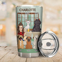 Thank You Best Dog Cat Mom Ever - Birthday, Loving Gift For Pet Lovers - Personalized Tumbler