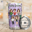 Bestie Don't Let You Do Stupid Things Alone - Birthday Gift For Friend, Sibling, Colleague - Personalized Tumbler