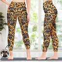 Custom Photo Pet Face - Birthday, Loving Gift For Women, Gift For Yourself, Gym Lady, Yoga Girl, Dog Lover, Cat Mom - Personalized Leggings