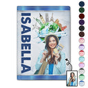 Custom Photo Loves Traveling - Birthday Gift For Him, Her, Family, Trippin', Vacation Lovers - Personalized Passport Cover, Passport Holder