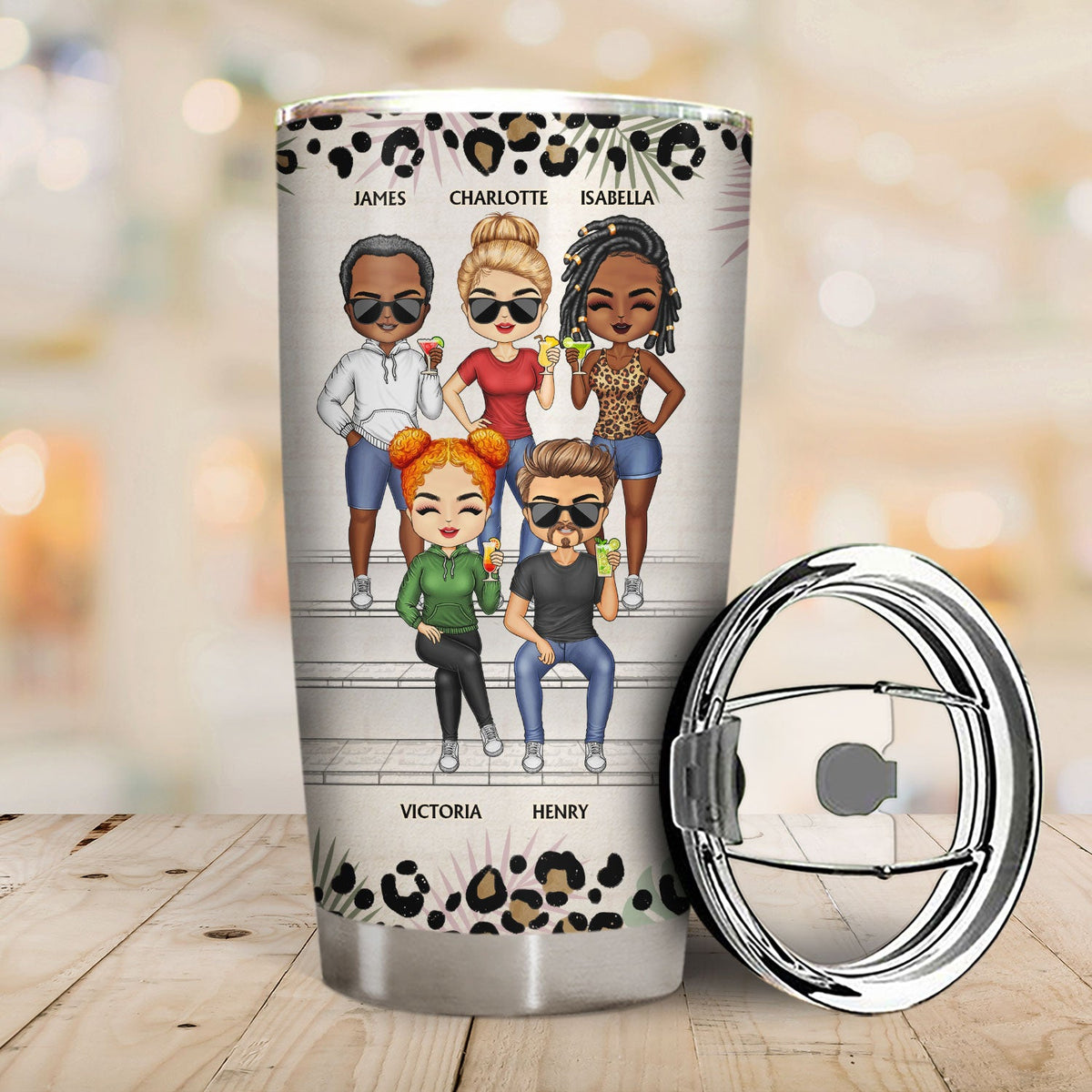 Here's To Another Year Of Us - Gift For Bestie, Best Friends, Colleagues - Personalized Tumbler
