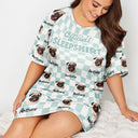 Custom Photo Official Sleepshirt - Birthday, Loving Gift For Dog Lover, Cat Mum, Pet Mom - Personalized Women's Sleep Tee