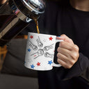 Best Dad Ever - Gift For Father, Grandpa - 3D Inflated Effect Printed Mug, Personalized White Edge-to-Edge Mug