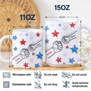 Best Dad Ever - Gift For Father, Grandpa - 3D Inflated Effect Printed Mug, Personalized White Edge-to-Edge Mug