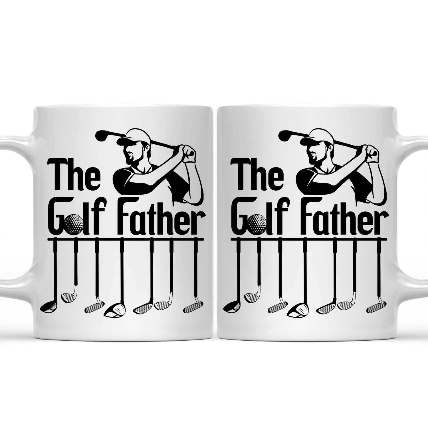 Gifts For Dad - Golf Gifts for Men, Funny Golf Gifts, Golf Dad Gifts, Father's Day Golf Gifts, Gifts for Golf Lovers, Golf Accessories Gifts For Golfer Men - Coffee Mug White 11oz - The Golf Father