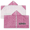 Kids Cosplay Animal At The Beach - Personalized Hooded Beach Towel
