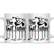 Mug personnalisé « Le Père Golfeur »