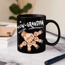 First Dad Now Grandpa First Bump - Personalized Mug