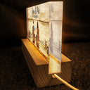 Ensemble, toi et moi, on y arrivera - Lampe LED rectangulaire personnalisée