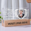 Custom Photo Your Light Always Shine In My Heart - Personalized Rectangle LED Light