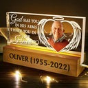 Custom Photo Your Light Always Shine In My Heart - Personalized Rectangle LED Light