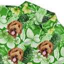 Custom Photo Tiki Flower Summer Beach Vibe - Personalized Hawaiian Shirt