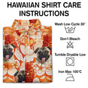 Custom Photo Tiki Flower Summer Beach Vibe - Personalized Hawaiian Shirt