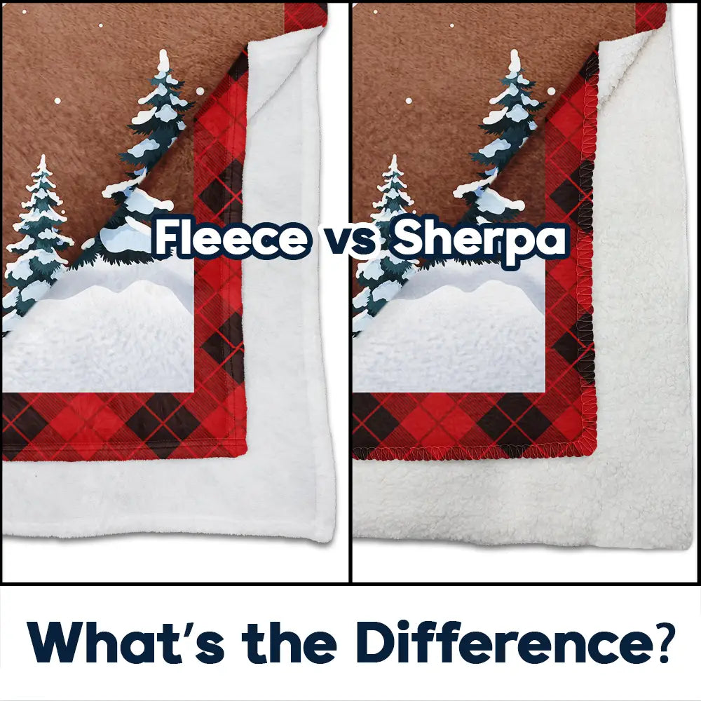 Gift For Grandma, Gift For Grandpa, Gift For Grandparents - Nana Papa Snowwoman Snowman Christmas Grandparents - Personalized Wearable Blanket