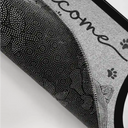 Pet Lovers, Cat Lovers, Dog Lovers - Custom Photo Welcome Pet Face Dog Cat Pencil Drawing - Personalized Doormat