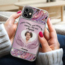 Family, Memorial - Custom Photo I Will Always Carry You With Me - Personalized Clear Phone Case