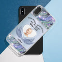 Family, Memorial - Custom Photo I Will Always Carry You With Me - Personalized Clear Phone Case