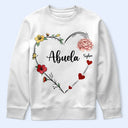 Gift For Grandma, Gift For Mother - Grandma Nana Mom Birth Flower - Personalized T Shirt

