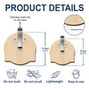 Custom Photo Drive Safe I Love You Couples - Personalized Custom Shaped Car Visor Clip