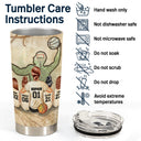 Basketball Mom Behind Every Basketball Player - Gift For Mother - Personalized Custom Tumbler