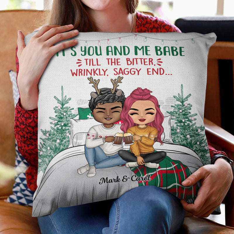 Merci pour tous les orgasmes, tu es le seul que je veux - Cadeau de Noël pour couple - Oreiller personnalisé