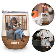 Thank You Best Dog Mom Ever - Mother Gift - Personalized Custom Wine Tumbler
