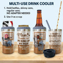 Thank You Best Dog Mom Ever - Mother Gift - Personalized Custom Triple 3 In 1 Can Cooler