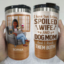 Thank You Best Dog Mom Ever - Mother Gift - Personalized Custom Triple 3 In 1 Can Cooler