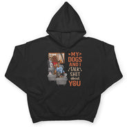 La folle aux chiens, la meilleure maman de chien au monde - Cadeau pour les amoureux des chiens - T-shirt personnalisé