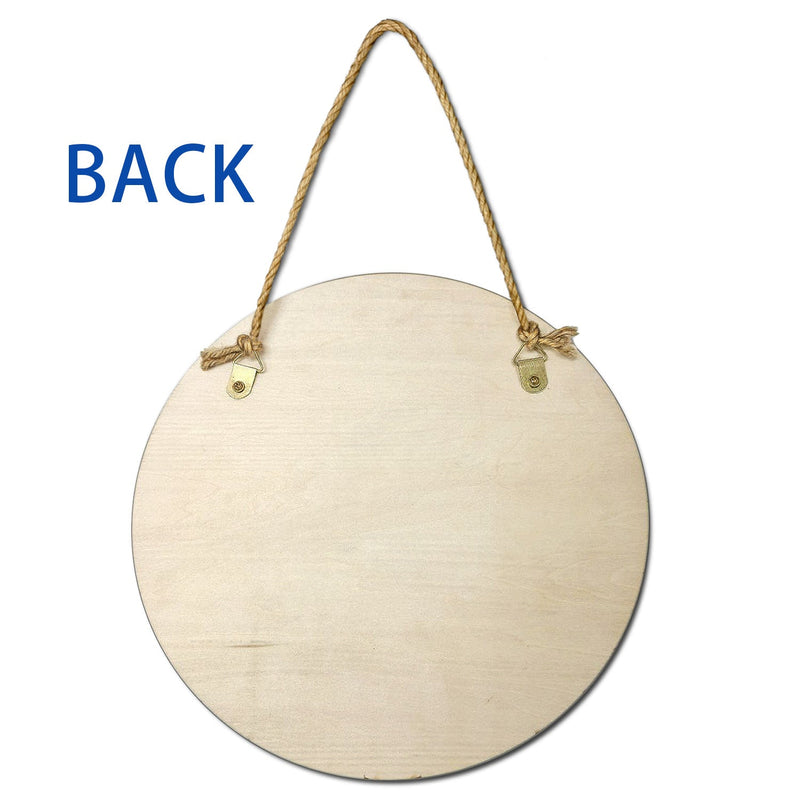 And Into The Garden I Go Gardening - Garden Sign - Personalized Custom Wood Circle Sign