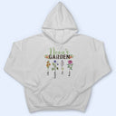 Grandma Garden - Birthday, Loving Gift For Mother, Grandma, Grandmother, Gardening - Personalized Custom T Shirt