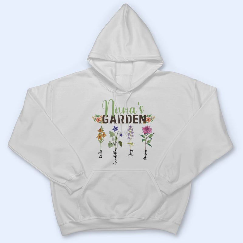 Grandma Garden - Birthday, Loving Gift For Mother, Grandma, Grandmother, Gardening - Personalized Custom T Shirt