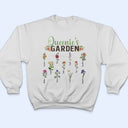 Grandma Garden - Birthday, Loving Gift For Mother, Grandma, Grandmother, Gardening - Personalized Custom T Shirt