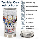 Mom Daughter Squad Unbreakable Bond - Birthday, Loving Gift For Mother, Mama, Grandma, Grandmother - Personalized Custom Tumbler