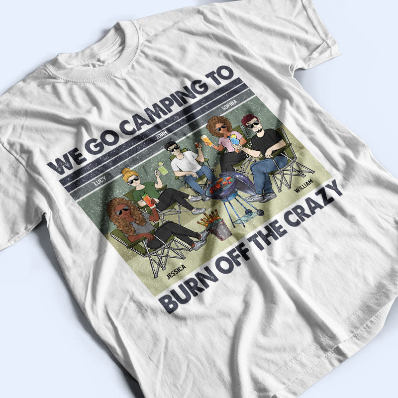 Drunk Campers Matter Camping Friends - Gift For Camp Besties - Personalized Custom T Shirt