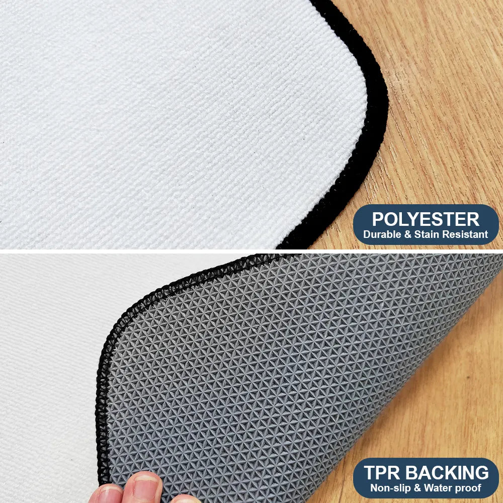 Sentimental,America 250th,Christmas,Family,Icon - Family Stars & Stripes Christmas Trees - Personalized Runner Rug
