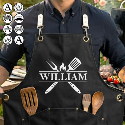 Embroidered Apron