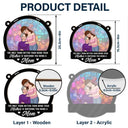 Gift For Mother, Love - Watching You To Be A Mom - Personalized Window Hanging Suncatcher Ornament