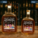 Gift For Bestie,Happy,Gift For Women - We Go Together Like Drunk And Disorderly - Personalized Whiskey Bottle