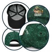 Gift For Father,Fishing,Humorous,Icon - We Hooked The Best Dad Grandpa - Personalized Classic Cap