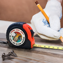 Gift For Men,Gift For Father,Dog Dad,Cat Dad,Pet Dad - We Woof You BeYond Measure  - Personalized Tape Measure
