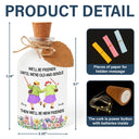 Old Best friends,Gift For Women,Funny,Top Market - We'll Be Friends Until We're Old And Senile - Personalized Short Bottle Light