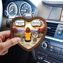 Pet Lovers,Pet Mom,Dog Lovers,Dog Mom,Cat Lovers,Cat Mom,Memorial,French,Non-Eng,Vector,Sympathetic - Tu Me Manques Mémorial Pour Chat Chien - Clip De Pare-Soleil De Voiture À Forme Spéciale Personnalisé