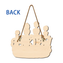 Parents,Gift For Grandparents,Family,Funny - Welcome Grandkids Spoiled Here Grandparents - Personalized Custom Shaped Wood Sign