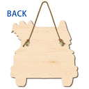 Halloween,Pet Lovers,Cat Lovers - Welcome Foolish Mortals - Personalized Custom Shaped Wood Sign