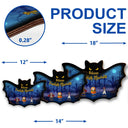 Halloween,Pet Lovers,Funny - Welcome Foolish Mortals Pet Halloween - Personalized Custom Shaped Wood Sign