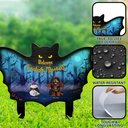 Pet Lovers,Halloween,Funny - Welcome Foolish Mortals Pet Halloween - Personalized Metal Garden Stake