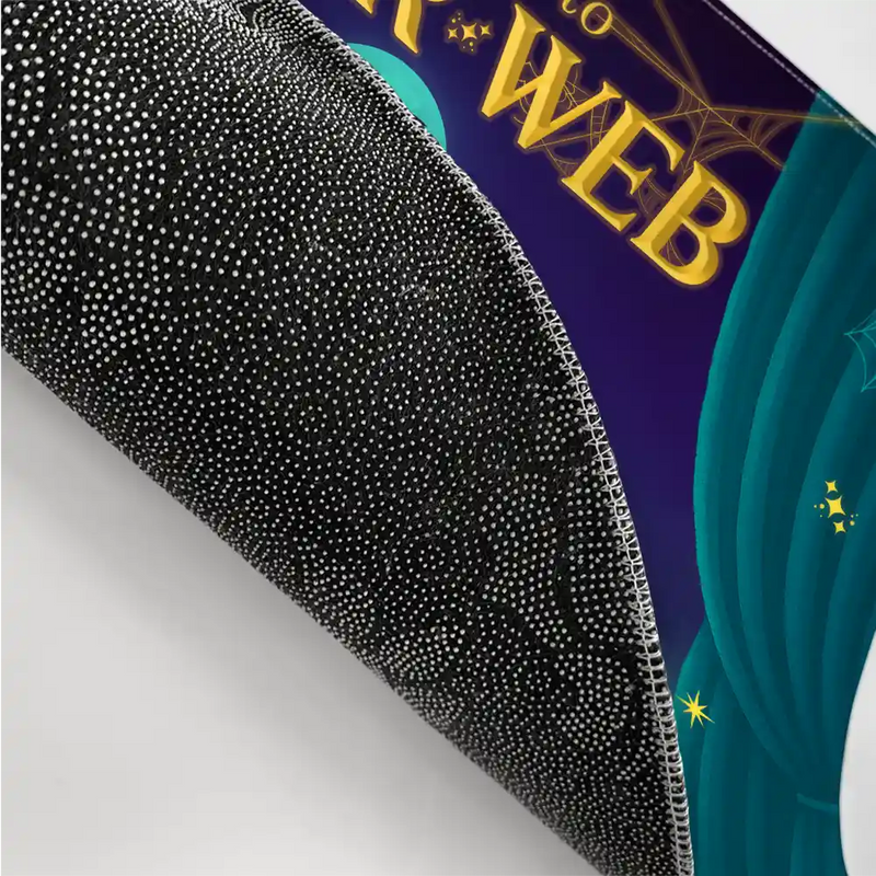 Halloween,Pet Lovers,Pet Mom,Pet Dad - Welcome To Our Web - Personalized Doormat