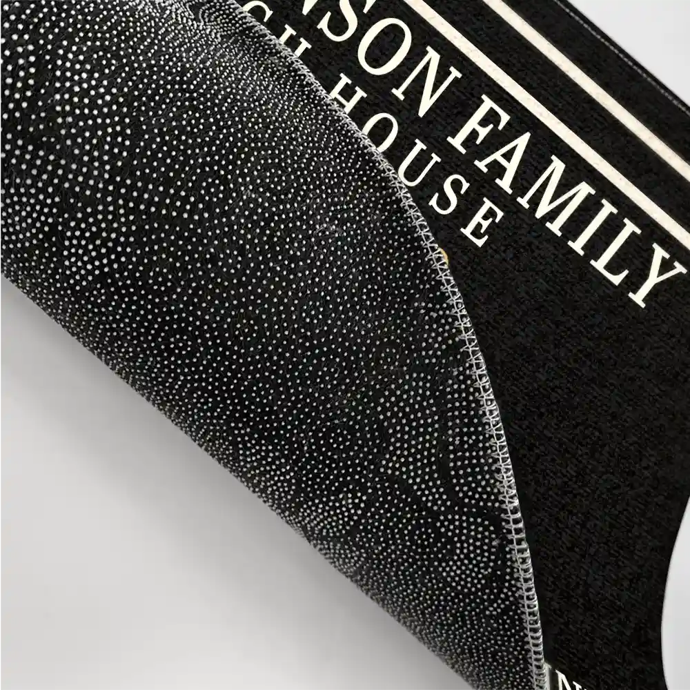 Happy,Gift For Couples,Gift For Husband,Gift For Wife,Gift For Boyfriend,Lake,Beach - Welcome To The Lake Beach House - Personalized Doormat