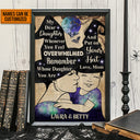 Witch Mom, Witchy Mother, Dear Daughter, Halloween Family Whenever You Feel Custom Poster